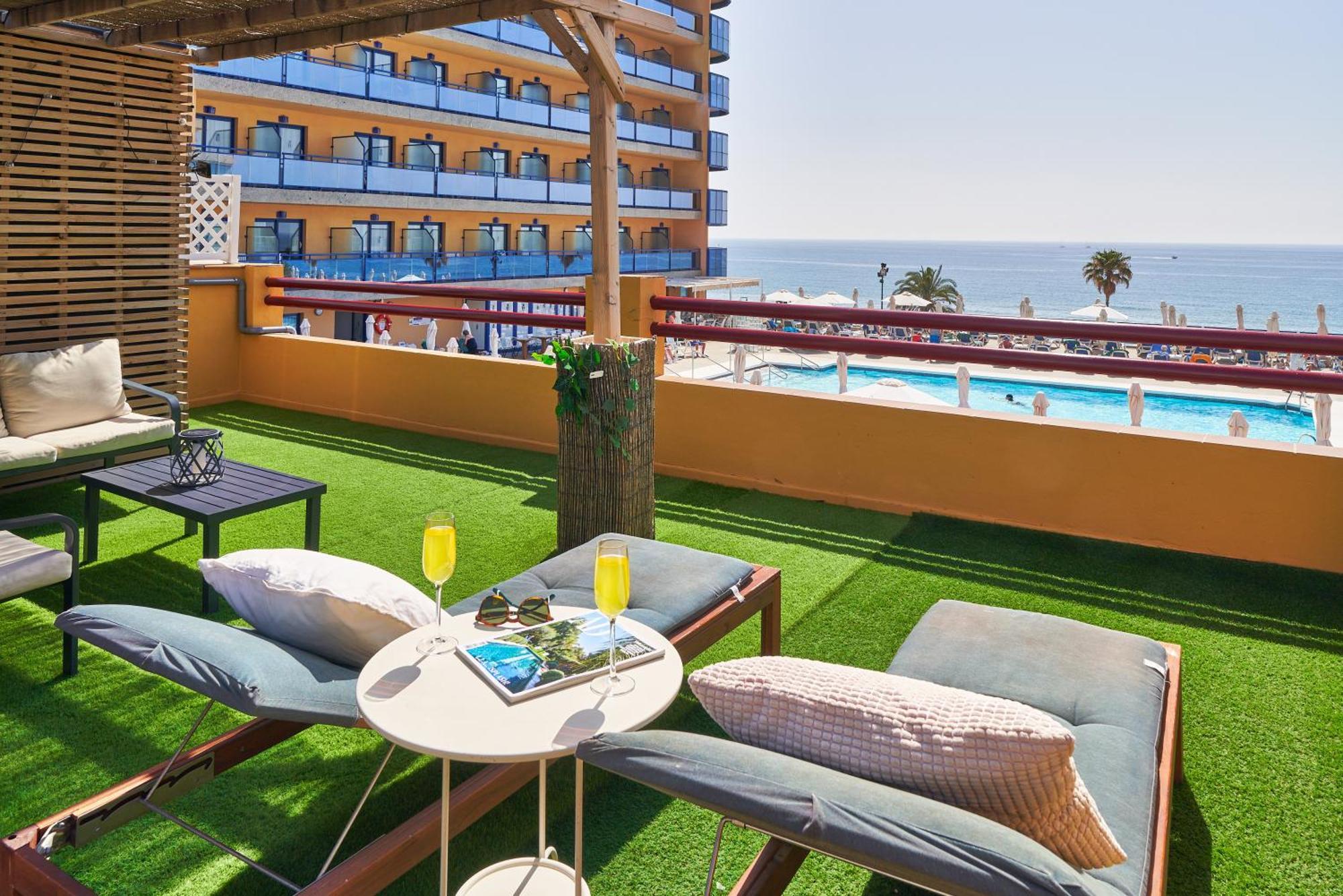 Perfect Beach Location With Roof Terrace Fuengirola Eksteriør billede