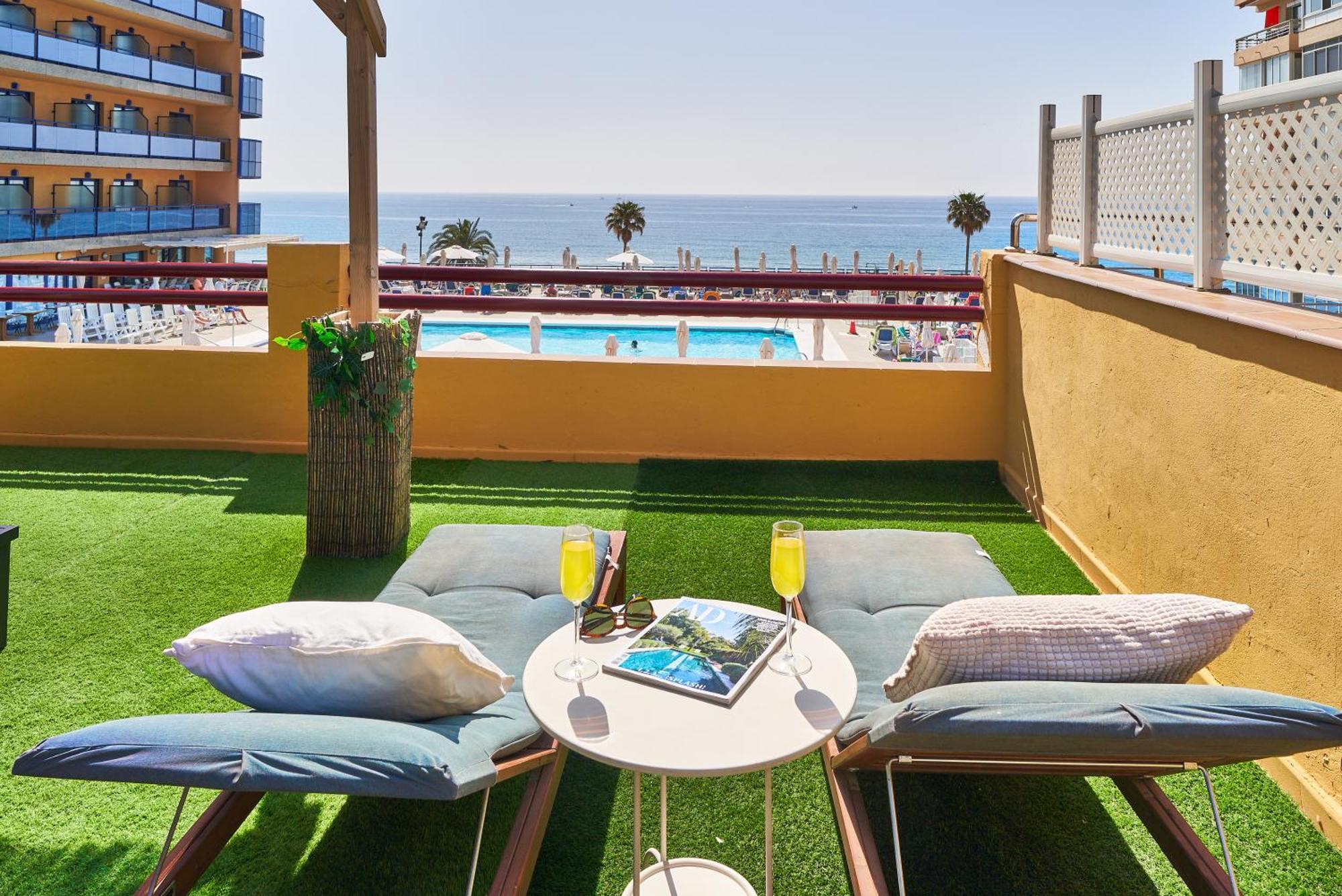 Perfect Beach Location With Roof Terrace Fuengirola Eksteriør billede